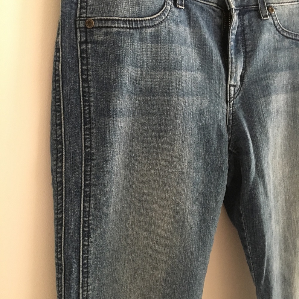 Rich & Skinny “tuxedo” striped skinny jeans size 29